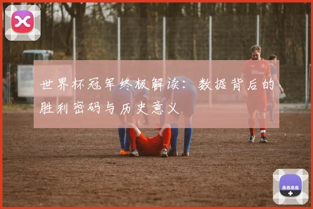 世界杯冠军终极解读:数据背后的胜利密码与历史意义